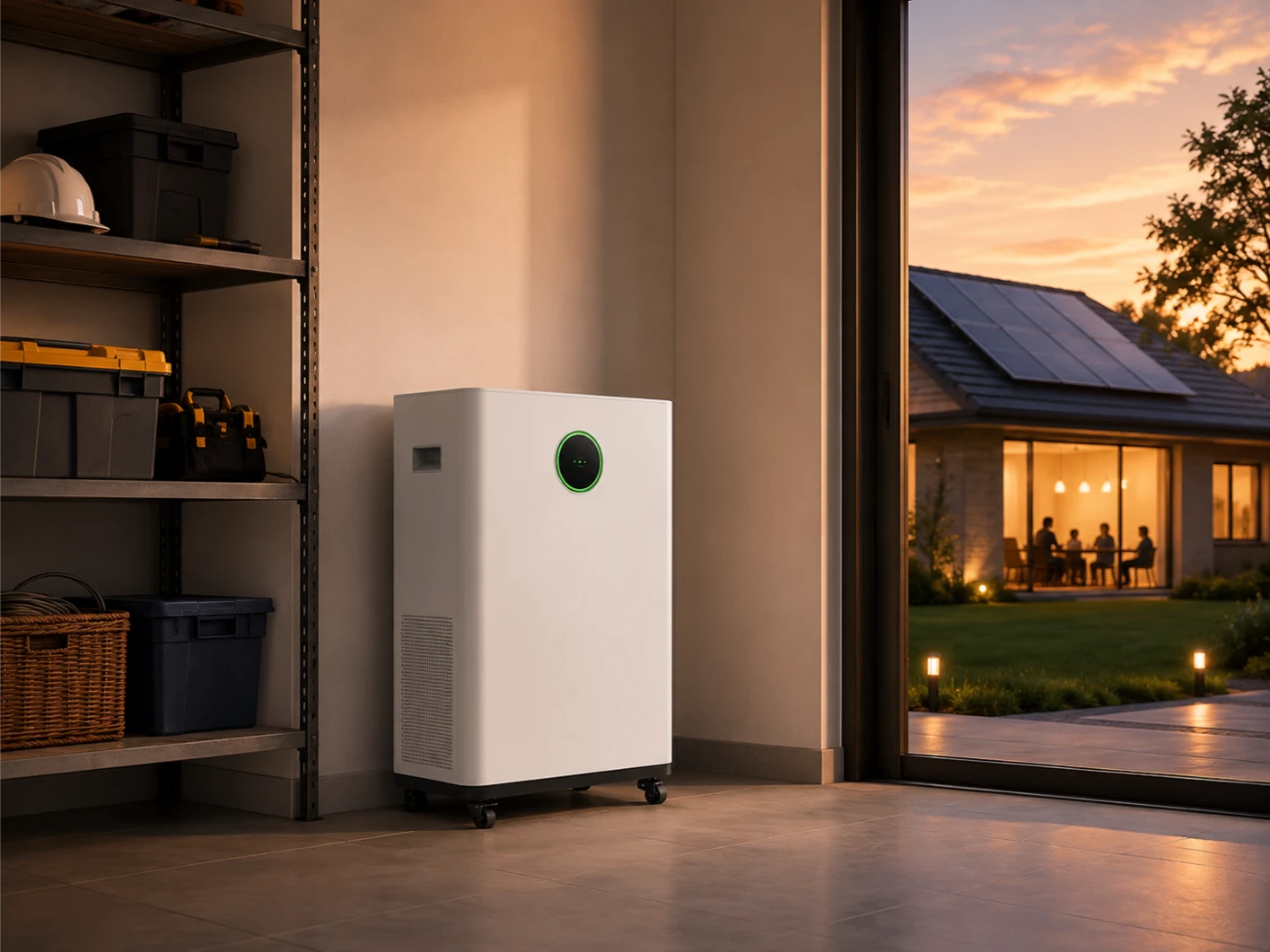 Aplicación de batería residencial para tarifas eléctricas por horario de uso