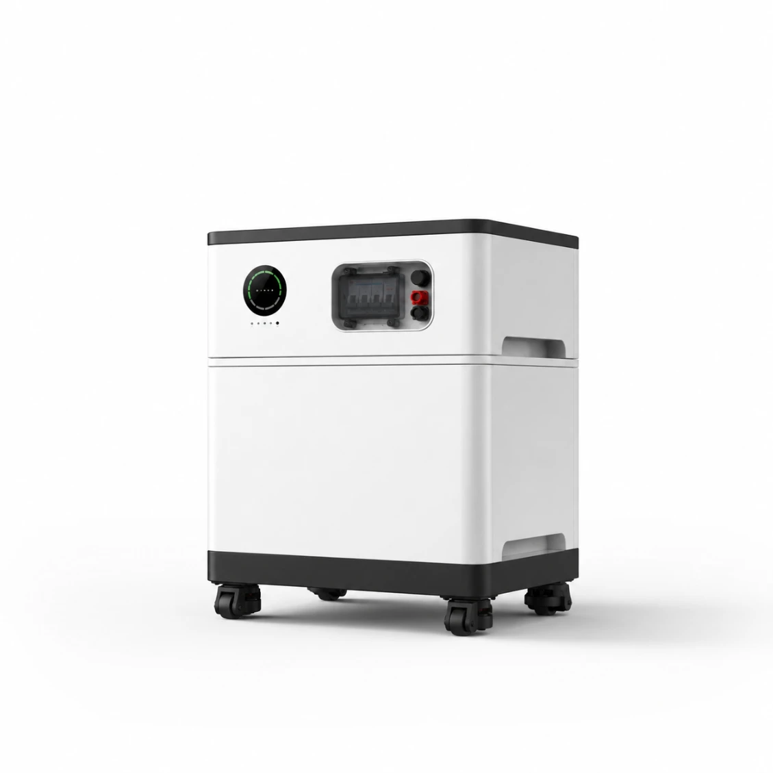 Módulos de batería LiFePO4 apilables para almacenamiento residencial ampliable Módulo 5.12kWh